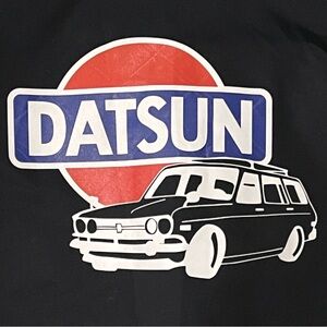 Datsun Black Puffer Jacket